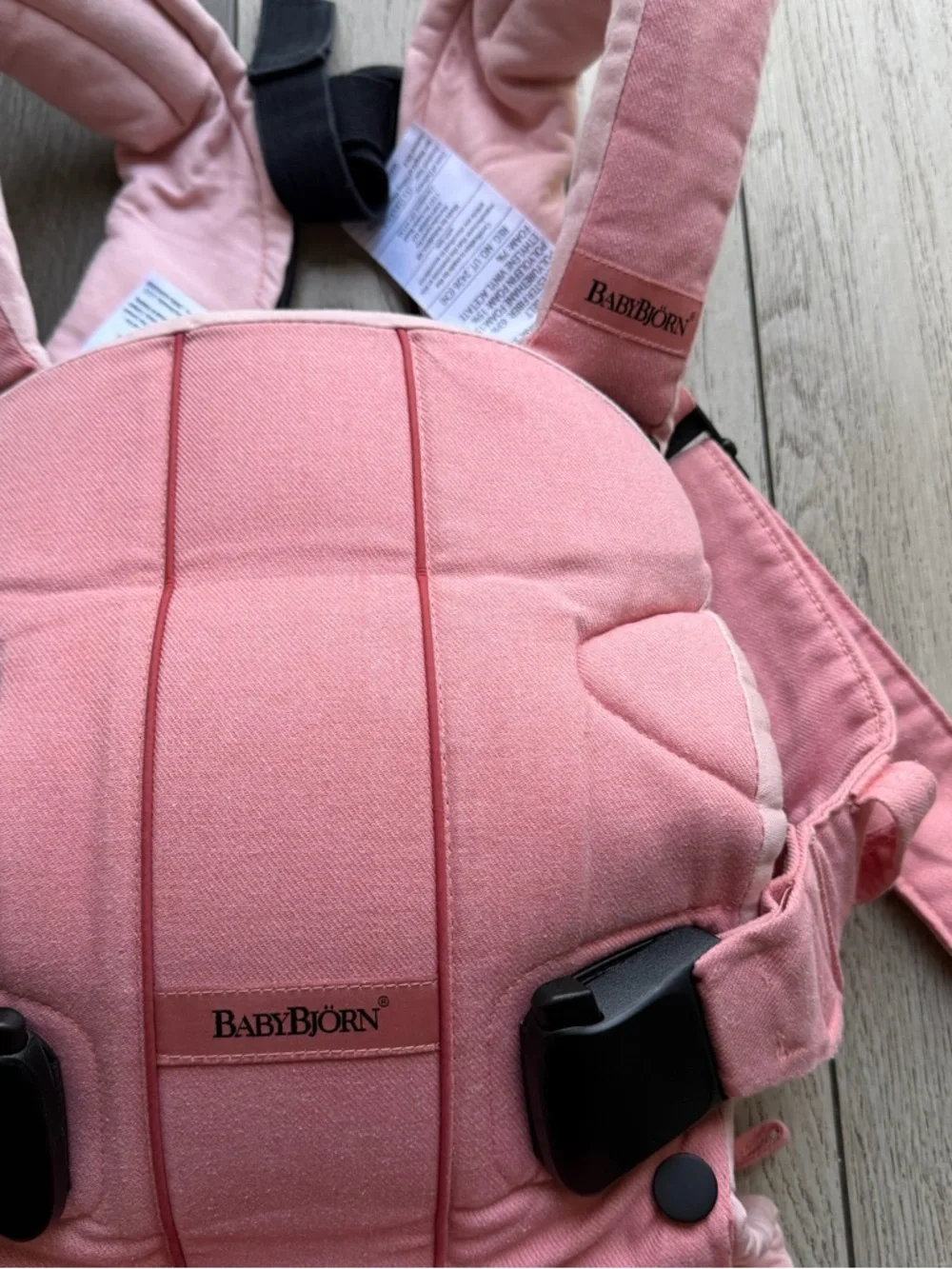 BabyBjörn Baby Mini Cotton Dusty Pink Limited Edition - Picture 2 of 4